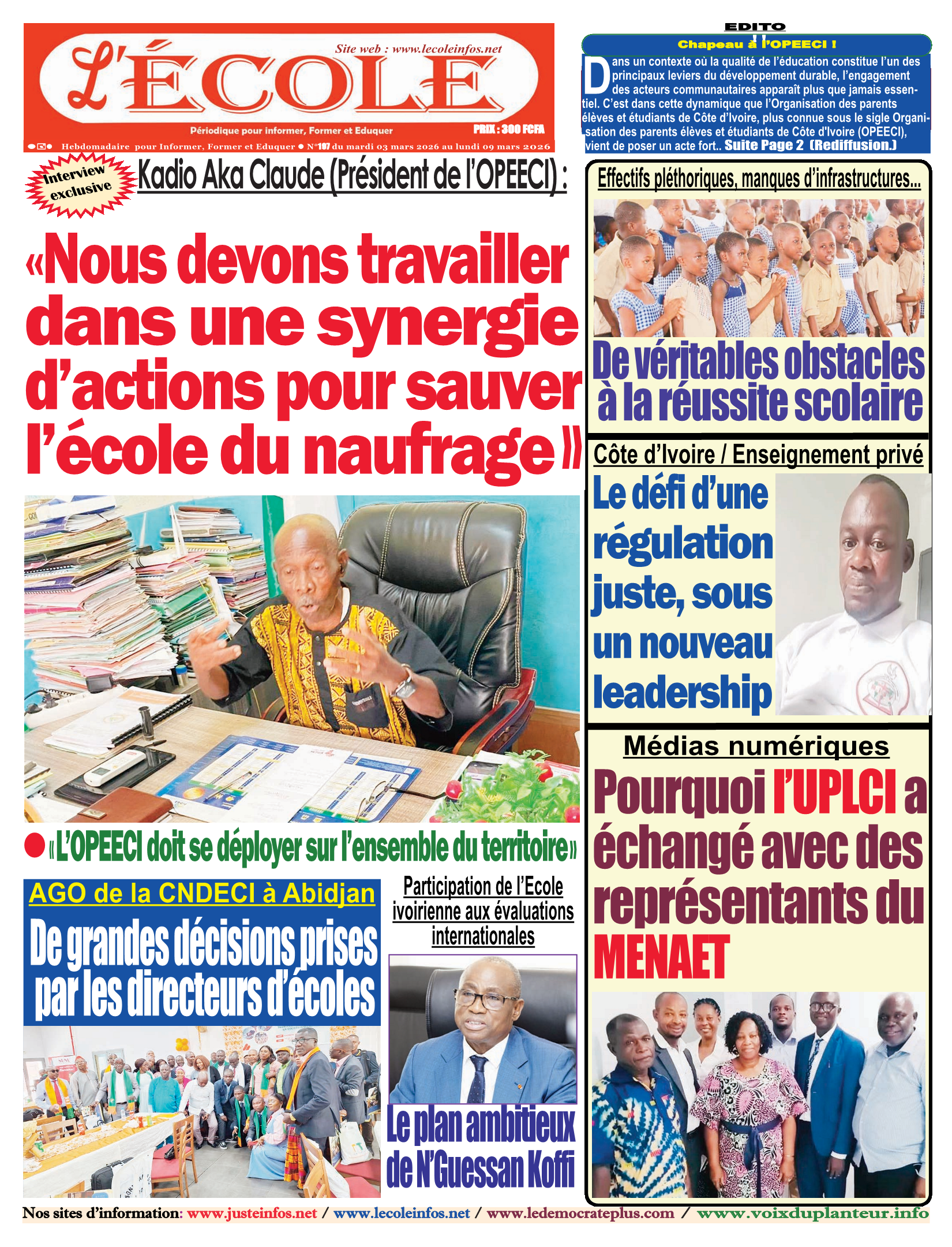 L&rsquo;ECOLE n°197 +